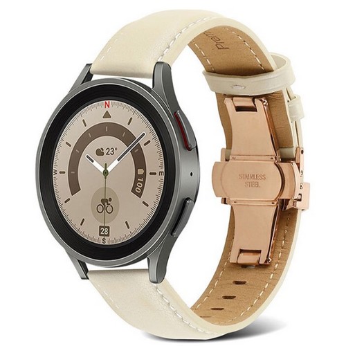 하푼 애플워치10 디버클 원터치 가죽 스트랩 (42mm/46mm)