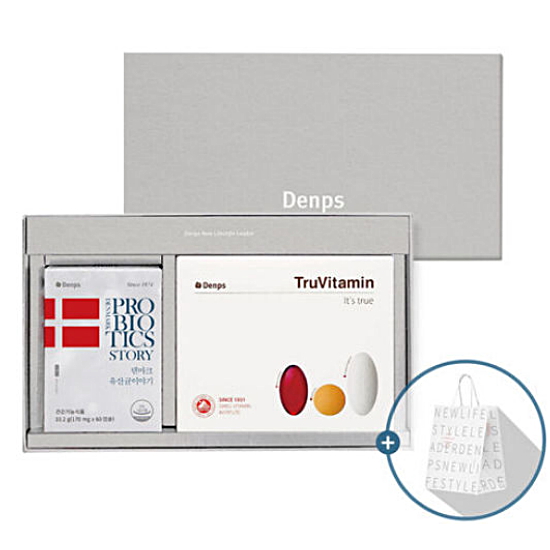 덴프스 덴마크 유산균이야기 60캡슐+트루바이타민 30포