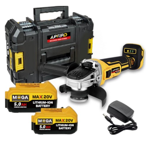 주피터 주피터D JAG20-125DE + 메가 배터리 + 어댑터 충전기 (5.0Ah, 배터리 2개)_이미지