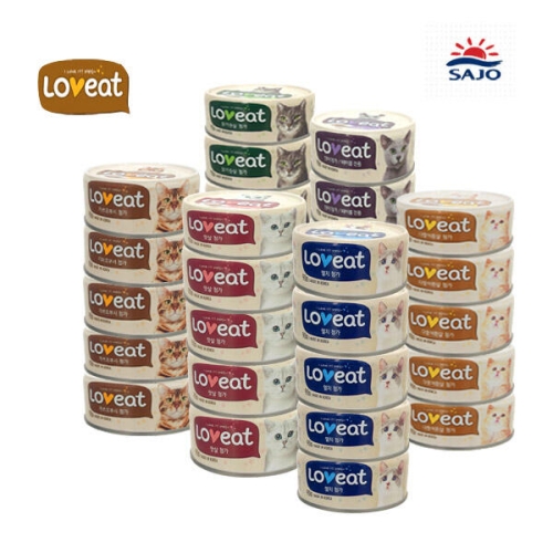 사조 러브잇 캣푸드 참치&가쓰오부시 90g