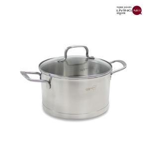 리빙아트 에센셜 양수냄비 (20cm)_이미지