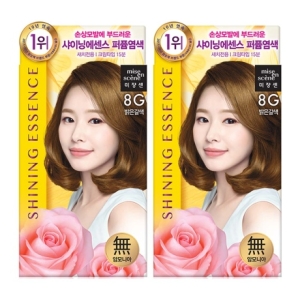 미쟝센 AP 샤이닝에센스 염색약 8G 밝은갈색x2개/새치
