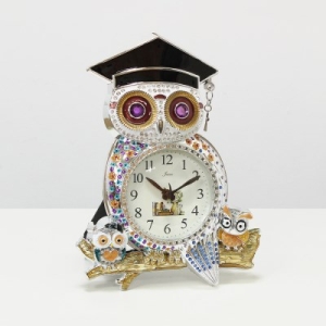 kjco098 저소음 집사부엉이 탁상 실버 -키다리