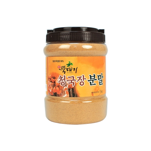 뚝배기식품 청국장 분말 1kg이미지입니다. 누르면 해당 게시물로 새창이동합니다.