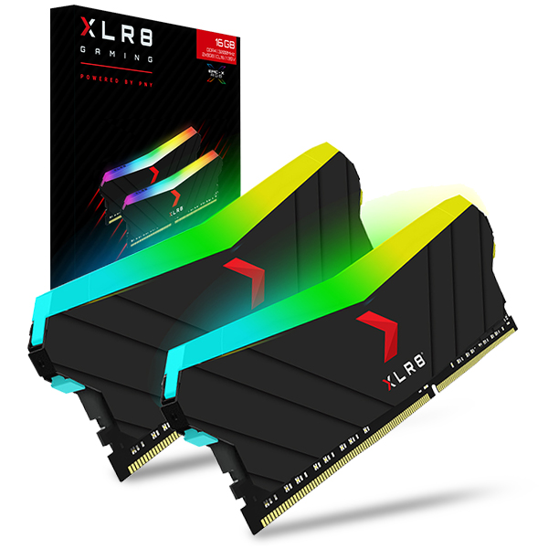 PNY XLR8 DDR4-3200 Gaming EPIC-X RGB 패키지 (16GB(8Gx2))_이미지