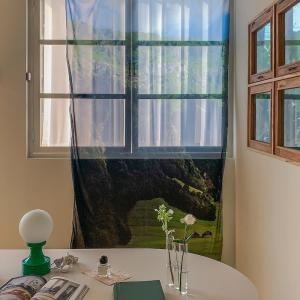 멜팅스튜디오 느긋한 오후의 기록, 쉬폰 패브릭 포스터 / 67 Alps Light / 142-225cm