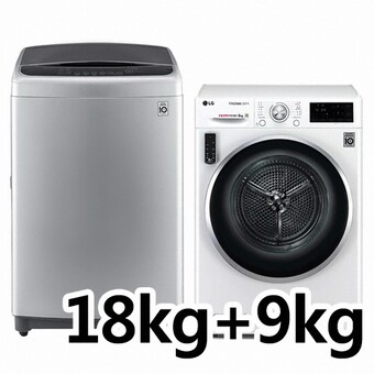 LG전자 통돌이 블랙라벨 플러스 T18SQ + <b>RH9WG</b>