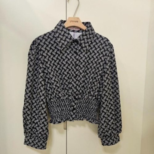 HC07일라라밑단셔링블라우스A25SH5120