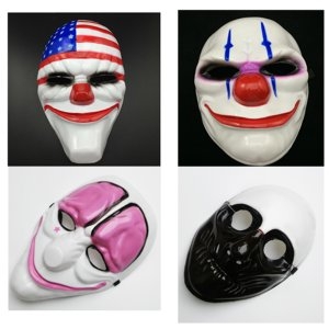 페이데이 광대 마스크 할로윈 삐에로 가면 파티이벤트