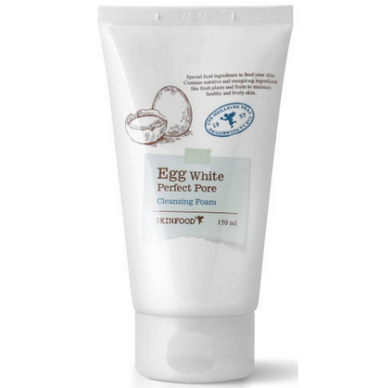 스킨푸드 에그 화이트 퍼펙트 포어 클렌징폼 150ml (1개)_이미지