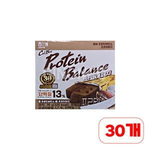 해태제과 칼바 프로틴바란스 코코아퍼지 76g (30개)_이미지