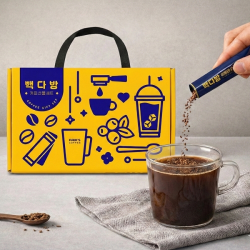 더본코리아 빽다방 스틱커피 선물세트이미지입니다. 누르면 해당 게시물로 새창이동합니다.
