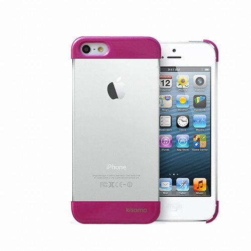 KISOMO 아이폰 5/5S/SE ADELA CLEAR 핑크