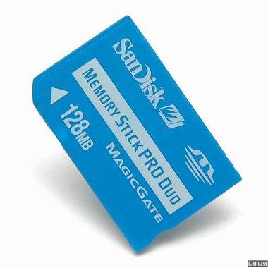Sandisk 메모리스틱 프로듀오 (128MB)_이미지