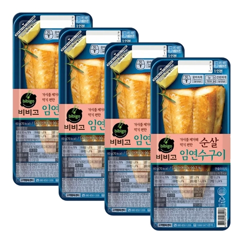 CJ제일제당 비비고 순살임연수구이 60g (4개)_이미지