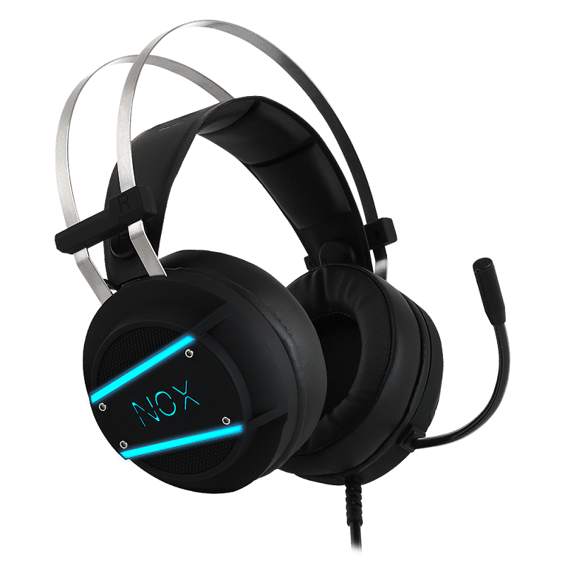 티앤에스인터내셔널 NOX NX-3 초경량 가상 7.1채널 진동게이밍 헤드셋_이미지