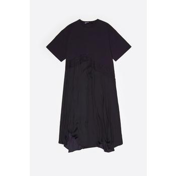 믹스 레이스 블랙 미디 원피스 / 261BR9061.10000 BLACK