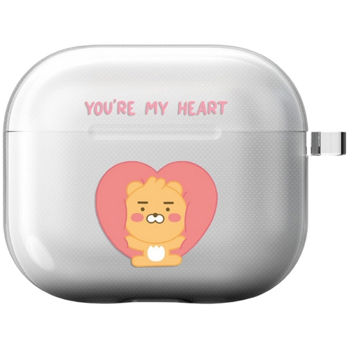에어팟3 카카오프렌즈 스윗리틀하트 투명 젤리케이스