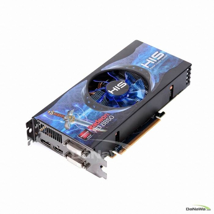 HIS 라데온 HD 6850 Eyefinity D5 1GB_이미지