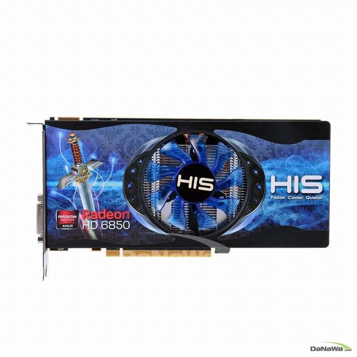 HIS 라데온 HD 6850 Eyefinity D5 1GB_이미지