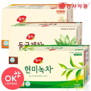 동서식품 동서 차 3종 (현미녹차 100개입+둥굴레차 100개입+메밀차 100개입)