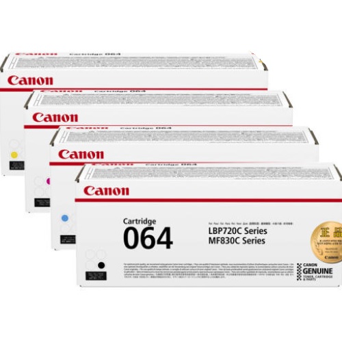 Canon 정품 CRG-064BK, CRG-064C, CRG-064M, CRG-064Y 4색 세트이미지입니다. 누르면 해당 게시물로 새창이동합니다.