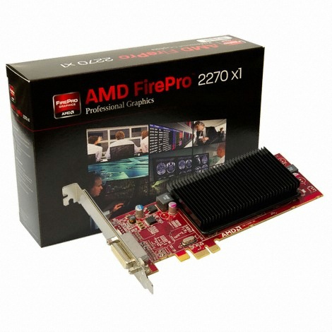 AMD FirePro 2270 512MB PCI-E X1 블루존_이미지