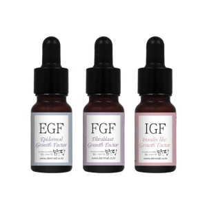 ������ EGF FGF IGF 1ppm 3����Ʈ 10ml ���� ����