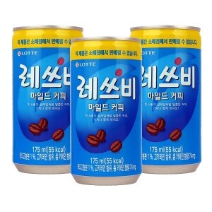 롯데칠성음료 <b>레쓰비</b> 175mlx30캔 무바코드