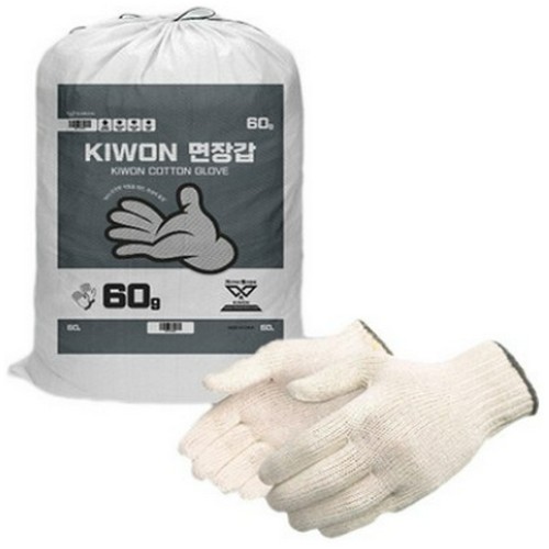 기원 면장갑 60g (100켤레)_이미지