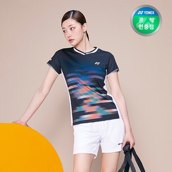 요넥스 배드민턴 반팔 티셔츠 여성용 233TS008F_이미지