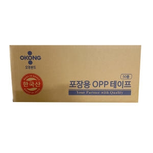 오공 경포장 OPP 아크릴 박스테이프 48mm x 40m (20개 + 커터기)