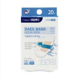 대일메디제약 아쿠아 뉴 방수밴드 혼합형 20매 (10팩(200매))