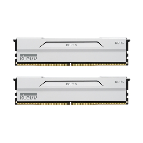 ESSENCORE KLEVV DDR5-6000 CL30 BOLT V WHITE AMD 패키지 서린 (32GB(16Gx2))_이미지