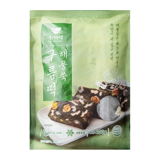 창억떡집 쑥 구름떡 400g (1개)_이미지