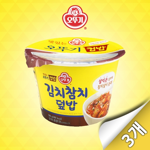 오뚜기 컵밥 김치참치덮밥 310g (3개)_이미지