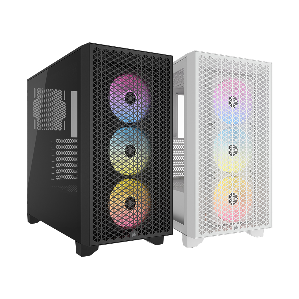 CORSAIR 3000D RGB AIRFLOW Tempered Glass
