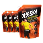 울샴푸 아웃도어 리필 1L (4개)_이미지
