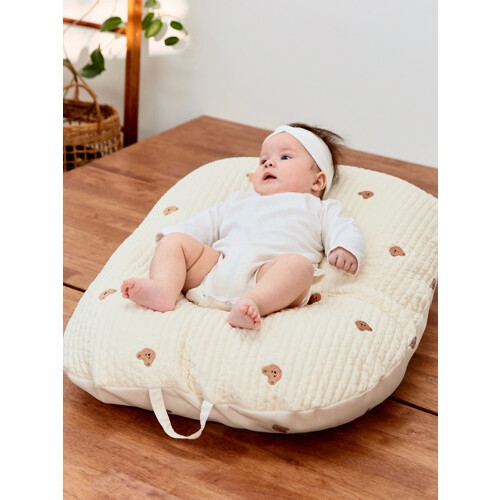 베베누보 신생아 순면 자수 양면 역류방지쿠션_이미지