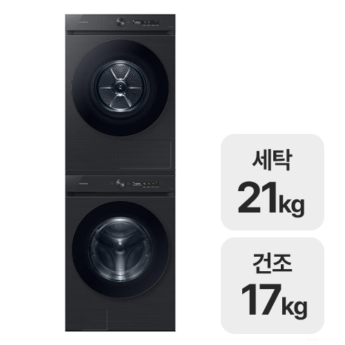삼성전자 그랑데 AI WF21CB6850BV + DV17CB6800BV (일반설치)