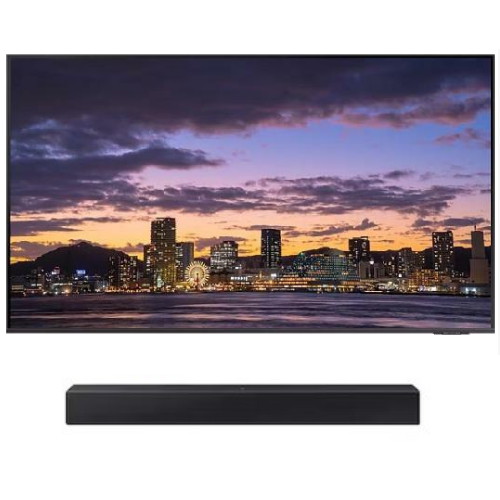 삼성전자 Crystal UHD KU85UC8100FXKR (벽걸이+사운드바, HW-C400)