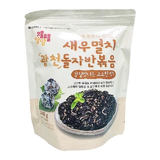 오물조물얌얌 새우멸치 광천 돌자반볶음 300g