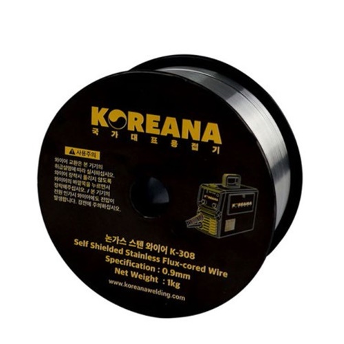 코리아나용접기 K-308 1kg 0.9mm이미지입니다. 누르면 해당 게시물로 새창이동합니다.