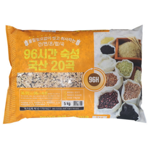 광복농산 96시간 숙성국산 20곡 5kg (1개)