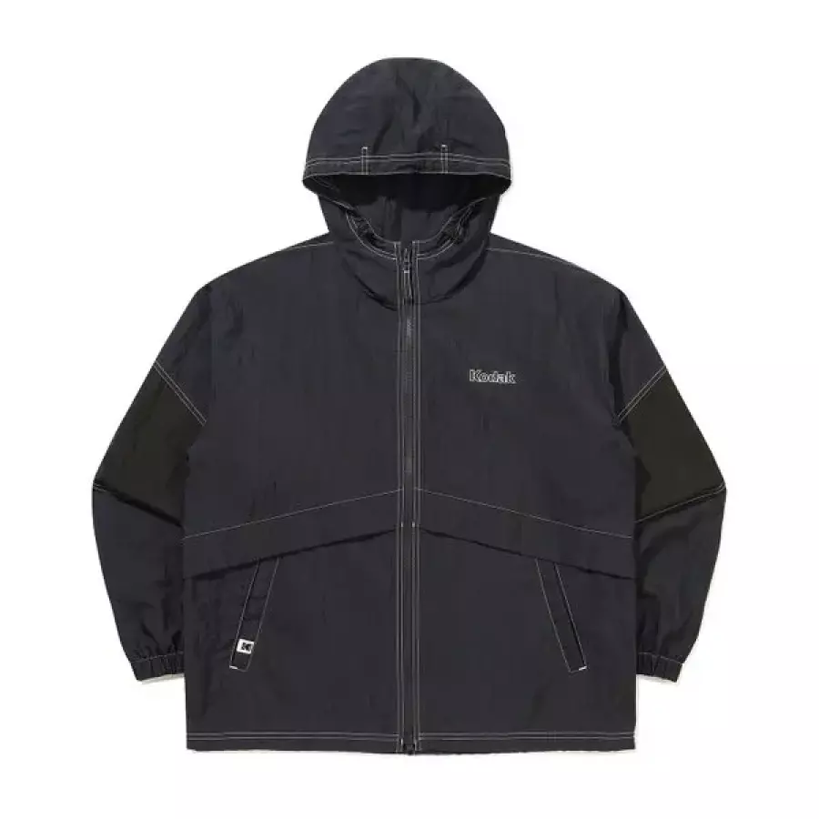 코닥 컬러 블록 후드 자켓 CHARCOAL K6323LJKK1CHC 455474_이미지