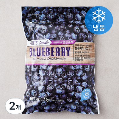 팜앤푸드 냉동 블루베리 (1kg,2개)_이미지