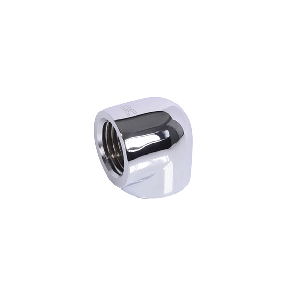 ALPHACOOL Eiszapfen 90도 피팅 20mm (크롬)