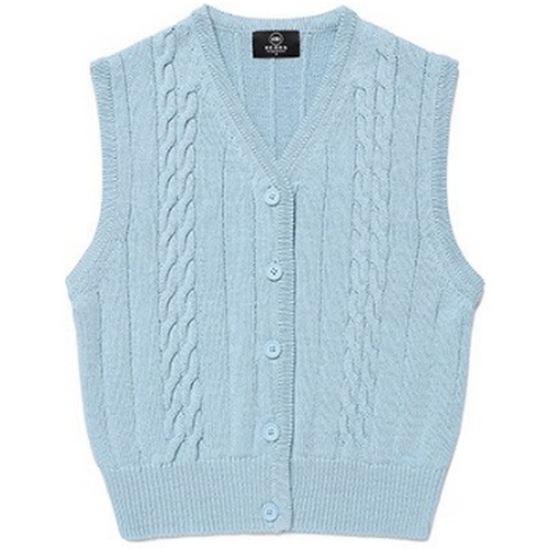 리올그 POD TWISTED KNIT VEST (스카이 블루)이미지입니다. 누르면 해당 게시물로 새창이동합니다.
