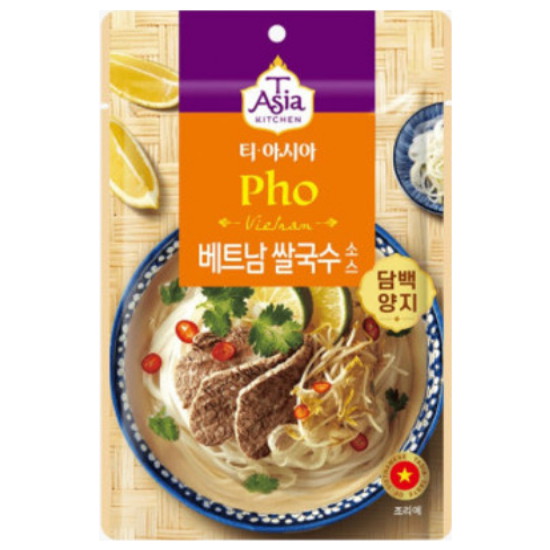 티아시아키친 베트남 쌀국수 소스 담백 양지 90g (4개)_이미지