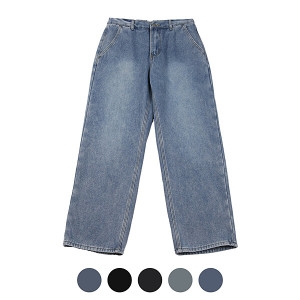 파파브로 보아털 기모 FW 세미와이드핏 데님 5컬러 SR-JEK-2004